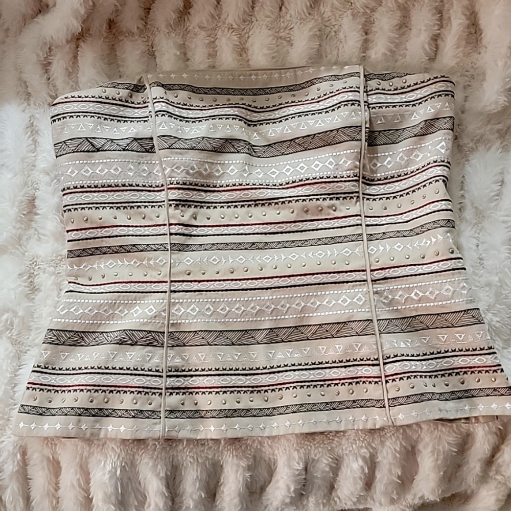 WHBM Boho bustier/corset